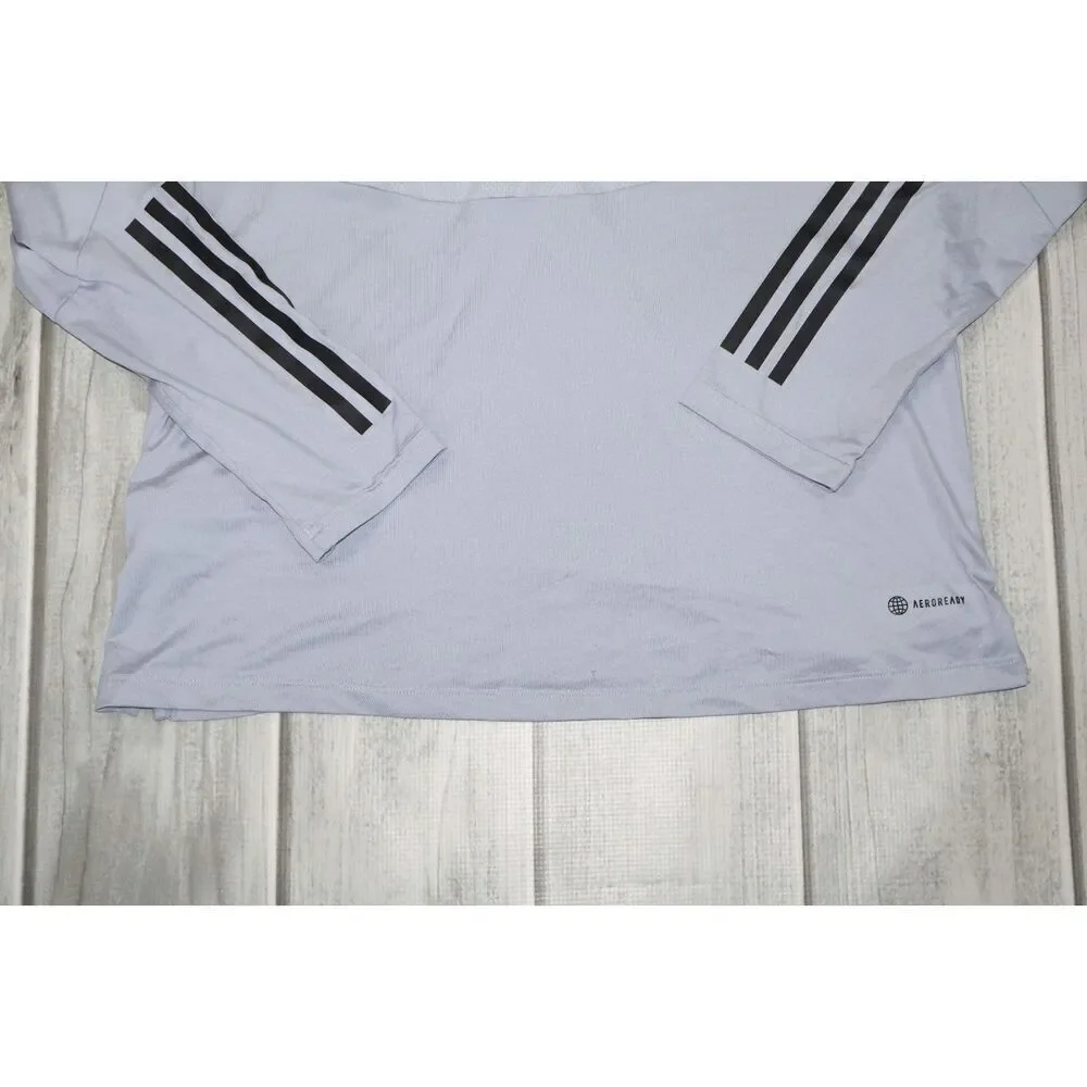 Adidas Men's Lightweight Quarter Zip Golf AeroReady Breathable Pullover Size M